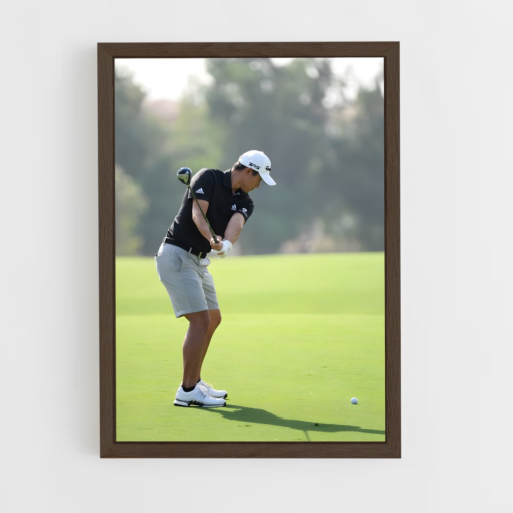 Poster Swing de Morikawa – affiche Golf (vue 5)